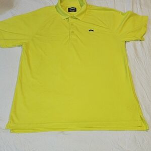 Lacoste Men's Neon Yellow Polo Shirt